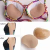 5PC Chest Push Up Sticky Bra Thicker Sponge Bra Pads Breast Lift Up Enhancer Silicone Removeable Inserts Swimsuit Invisible Bra Y220725