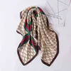 Designer GG CC Silk Head Bag Hair Scarf 70 Liten New Fashion Sque Simulation Silk Neck Red and Green Womens Professional Scarf6177683