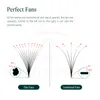 Chanson Cils Base Pointue Fans Promade Extension De Cils Sharp Mince Base Pointue Promade Volume Fans Cils 8D 10D 12D 220616