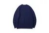 Мужские свитера дизайнерские толстовок повседневная круглая шея Классический парижский латтис -свитер.