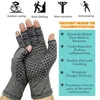Sports Socks (Drop Item) Arthritis Gloves Pain Compression Swelling Rheumatoid Half Finger Cycling Fitness Silicone Hands