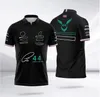 F1 Formula 1 Racing Polo Shirt قميص قصير الأكمام تخصيص نفس النمط