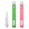 Ugo-V3 650/900mAh Kit Mirco USB Passthrough 510 Thread preheat VV Battery Electronic Cigarette 510 Thick Oil Vaporizer Starter Vape Pen Kit