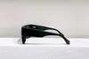 المستطيلات المسطحة العلوية الشمسية كبيرة الحجم أسود بارد الرجال ظلال أزياء نظارات الشمس UV400 حماية مع صندوق