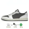 Basketballschuhe Vintage Grey 1s Low Split Black Phantom 1 Reverse Mocha Panda Bred Se Silve Toe Midnight Navy Herrenschuh mit Box Copa Washed Denim