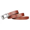 Cinturones Cinturón de cuero genuino de cuero de vaca de alta calidad para hombres 3.5 cm de ancho Hombres Hebilla automática Cinturones de golf