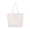 17 Colors Large Blank Canvas Shopping Bags Eco Reusable Foldable Shoulder Bag Handbag Tote Cotton Tote Bag FY3832 0809