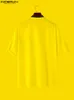 Męskie koszule męskie koszulka Patchwork Patchwork Lapel Połowa rękawie kieszenie na guziki letnie ubranie 2022 luźna moda koreańska s-5xl inwentury
