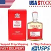 New 100ML Red Creed Viking Eau De Parfum Perfume Men's Perfume Lasting Light Fragrance High Quality Gift US Fast Delivery
