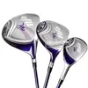 Nya kvinnliga golfklubbar EFIL Compelete Set Golf Driver 3/5wood Irons L Flex Graphite Shaft gratis frakt ingen väska