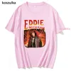 Stranger Things 4 Eddie Munson T Shirts Cotton T -shirt vrouwen T -shirts mannen Sweatshirt Vintage zomer T -shirt Harajuku Tops 220706