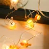 Epacket Led Rabbit String Lights 부활절 장식 방수 배터리 케이스 귀여운 만화 랜턴 새해 축제 파티 장식 2332o