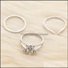 Zehenringe Körperschmuck 3-teiliges Silber-Set für Strand-Sexy-Frauen Drop-Lieferung 2021 5An