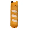 Bread cat doll nap long pillow can be disassembled and washed doll girl sleeping in bed with legs clamped