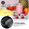 Gift Wrap 2Pcs Rectangular Transparent Packing Boxes With Cover Practical Snack Storage BoxesGift