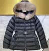 Women Boed Down Jacket Designer Hoody Coat Fur Collar Duck Parkas Warm Zipper Thick parka