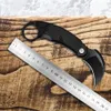 Hochwertiges automatisches Karambit-Klauenmesser mit Klappklinge, S35VN-Klinge mit schwarzer Beschichtung, CNC-6061-T6-Griff, EDC-Taschenmesser