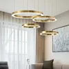 Pendelleuchten Lampe Loft Hängeleuchte 40W DIY Küche Suspension Acryl Esszimmer Foyer Glanz AC85-265V Fixture Dia32/40cmPendant