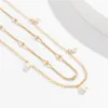 Sexy Layered Pearl Beads Pendant Waist Belly Belt Chain Women Aesthetic Summer Beach Bikinis Festival Accessories Body Jewelry