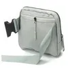 Yeni ve lu-077 bel çantası resmi modelleri bayanlar spor bel çantaları açık postacı sandığı 1L Kapasiteli