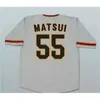Chen37 Yomiuri 55 Hideki Matsui 1 Sadaharu Oh Maillots de baseball Cheao Stitched Team Grey Size Order
