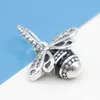 925 Silber für Pandora-Stichperlen, neue niedliche funkelnde Pfotenabdruck-Armband-Charm-Perlen, baumelnde DIY-Schmuck-Accessoires