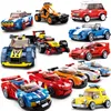 SLUBAN CITY TEKNİK ARAÇ HEDECE Süper Yarış Otomobil S Yarış Modeli Yapı Baba Spor Kitleri Toys Çocuk Hediyeleri 220715