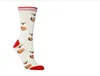 6 cores de meias de natal quente árvore urso de neve flake design adulto algodão unissex amante meia