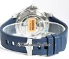 VSF V2 DIVER 300M A8800 Automatische heren Bekijk Blue Ceramics Bezel Gray Wave Texture Dial Rubber Strap 210.32.42.20.06.001 Super Edition Puretime 11B2