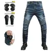 Motorcycle Apparel Men Pants Jeans Protective Gear Riding Touring Motorbike Trousers With Protect Gears Summer ZipperMotorcycle