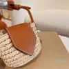 مصمم - حقيبة مساء مصغرة فاني حزمة النساء المنسوجة حقيبة يد الصيف حقائب الكتف الجلود crossbody الإناث المحافظ