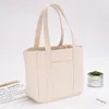 Новая Eco Canvas Tote Tote White Sudbs Sucks Сумки многоразового хлопчатобумажного продуктового магазина высокая мощность сумка для покупок 210302