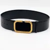 Dames Designer Riemen Heren Luxe Ontwerpers Riemen Gladde gesp Tailleband Echt leer Cintura Ceinture Homme Pour Grote breedte282f