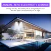 LED Solar Pendant Light 140leds Waterdichte Outdoor Indoor Solar Power Lamp met 5m lijn voor Home Garden Yard