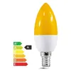 2Pcs 3W E14 C35 Led candle Light 5 color candle bulb AC 220V SMD2835 Energy Saving Non Dimmable PC lampshade LED Lamp H220428