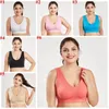 Sports Bras Yoga tränar Crop Tops Fitness Push Up Gym Fashion Bras Run Seamless Elastic Full Cup Justerbar