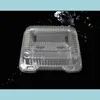 パッキングボックスオフィススクールビジネス産業透明なプラスチック容器植物フルーツパックボックスフック500g/1000gショーケースウィンドウカビ