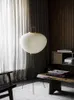 Lâmpadas de mesa Lâmpada de chão papel japonês minimalista LED Desktop Decorative Villa Model Studio Art Sala de canto lamptável