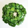 Decorative Flowers & Wreaths 2.1M Artificial Plant Green Ivy Leaf Garland Silk Wall Hanging Vine Home Garden Decoration Wedding Party DIY Fa