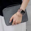 Titta på arrangör Case Multifunction Portable Travel Watch Box för Apple Watch Strap Band som bär Case Watchband Storage Bag Ny H28016128