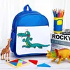 Sacs d'école mignons à Sublimation vierge, sac à dos d'école primaire pour enfants, sac de livre pour enfants, cartable DIY pour cadeau du nouvel an EE