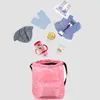 Outdoor Dry Wet Swimming Bag Pull Rope Zipper Pouch Backpack Portable Swimsuit Drawstring Storage Bag Waterproof Gym Rucksack Fitness Sports Gymtas BB8008