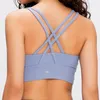2022SS NEW Bra Align Yoga Outfits Sport High Impact Fitness Seamless Top Gym Women Active Wear Workout Vest Sports Tops Same Style