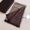 Scarves Designer Woman Men Scarf Fashion Brand 100% Wool Soft For Winter Luxury Ladies Pashmina Classic Letter Shawl Long Wraps Silk Scarve IDY7
