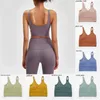 Yoga Align Sports Bra Gym Clothes Womens Underwears Tanks Camis Shockproof Running fashion icon Fitness Workout U Back Sexy Padded Tops Vest