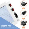 LED GROW Light 2000W 3000W vattentät fytolamp full spektrum 2 läge switch veg blom inomhus växt tillväxtlampa