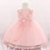 女の子のドレスガールズサマーコットンボールガウンパーティードレスベイビーキュートプリンセス服レッドホワイトピンクガール039S9764416