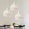 Pendant Lamps Modern Art Exquisite Design Lights Europe Warm Crystal&iron E27 LED Hang Lamp For Parlor Room Vestibule Cafe Porch TM023Pe