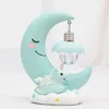 LED Night Light Harts Moon Unicorn Cartoon Baby Lamp Romantic Bedroom Decor for Children Kid Girl Toy Children's Gift Cute Light 220518