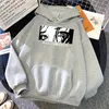 Cool Eyes Black And White Illustration Printed Man Sweatshirt Trend Hoodies Mens Korean Oversize Sweatshirts Male Hoodie 220809